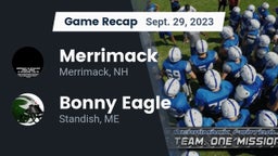Recap: Merrimack  vs. Bonny Eagle  2023