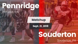 Matchup: Pennridge vs. Souderton  2018