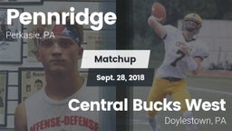 Matchup: Pennridge vs. Central Bucks West  2018