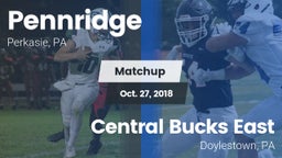 Matchup: Pennridge vs. Central Bucks East  2018