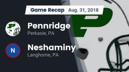 Recap: Pennridge  vs. Neshaminy  2018