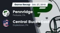 Recap: Pennridge  vs. Central Bucks East  2018