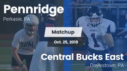 Matchup: Pennridge vs. Central Bucks East  2019