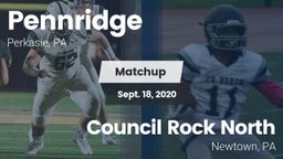 Matchup: Pennridge vs. Council Rock North  2020