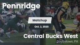 Matchup: Pennridge vs. Central Bucks West  2020