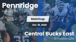 Matchup: Pennridge vs. Central Bucks East  2020