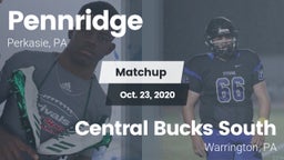 Matchup: Pennridge vs. Central Bucks South  2020