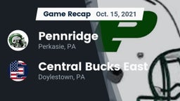 Recap: Pennridge  vs. Central Bucks East  2021