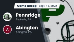 Recap: Pennridge  vs. Abington  2022
