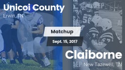 Matchup: Unicoi County vs. Claiborne  2017