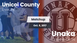 Matchup: Unicoi County vs. Unaka  2017