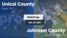 Matchup: Unicoi County vs. Johnson County  2017