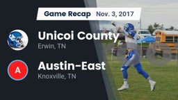 Recap: Unicoi County  vs. Austin-East  2017