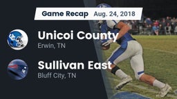 Recap: Unicoi County  vs. Sullivan East  2018