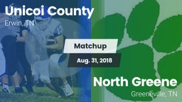 Matchup: Unicoi County vs. North Greene  2018