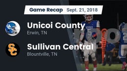 Recap: Unicoi County  vs. Sullivan Central  2018