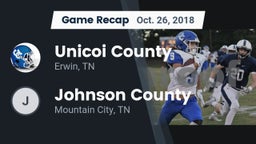 Recap: Unicoi County  vs. Johnson County  2018