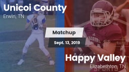 Matchup: Unicoi County vs. Happy Valley   2019