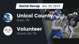 Recap: Unicoi County  vs. Volunteer  2019