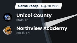 Recap: Unicoi County  vs. Northview Academy 2021