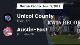 Recap: Unicoi County  vs. Austin-East  2021