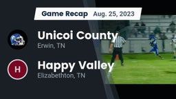 Recap: Unicoi County  vs. Happy Valley   2023