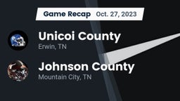 Recap: Unicoi County  vs. Johnson County  2023
