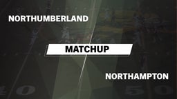 Matchup: Northumberland vs. Northampton  2016
