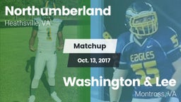 Matchup: Northumberland vs. Washington & Lee  2017