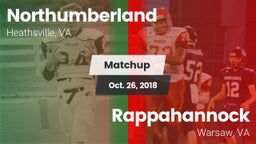 Matchup: Northumberland vs. Rappahannock  2018