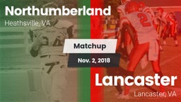 Matchup: Northumberland vs. Lancaster  2018