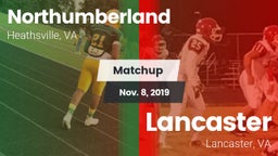 Matchup: Northumberland vs. Lancaster  2019