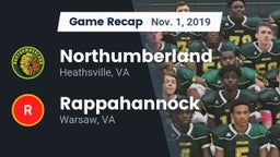 Recap: Northumberland  vs. Rappahannock  2019