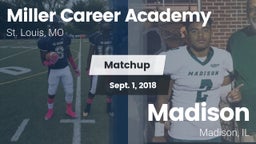 Matchup: Miller Career vs. Madison   2018