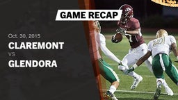 Recap: Claremont  vs. Glendora  2015