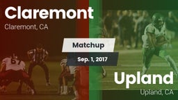 Matchup: Claremont vs. Upland  2017
