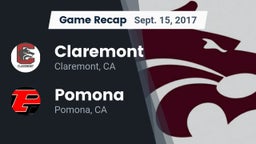 Recap: Claremont  vs. Pomona  2017