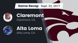 Recap: Claremont  vs. Alta Loma  2017