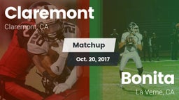 Matchup: Claremont vs. Bonita  2017