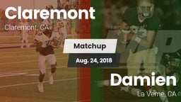 Matchup: Claremont vs. Damien  2018
