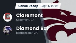 Recap: Claremont  vs. Diamond Bar  2019