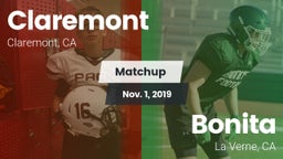 Matchup: Claremont vs. Bonita  2019