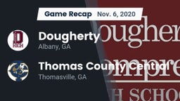 Recap: Dougherty  vs. Thomas County Central  2020