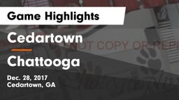 Cedartown  vs Chattooga Game Highlights - Dec. 28, 2017