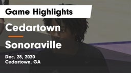 Cedartown  vs Sonoraville  Game Highlights - Dec. 28, 2020