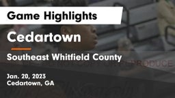 Cedartown  vs Southeast Whitfield County Game Highlights - Jan. 20, 2023