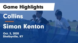 Collins  vs Simon Kenton  Game Highlights - Oct. 3, 2020