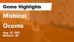 Mishicot  vs Oconto  Game Highlights - Aug. 22, 2023