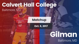 Matchup: Calvert Hall vs. Gilman  2017