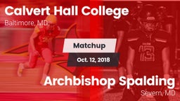 Matchup: Calvert Hall vs. Archbishop Spalding  2018